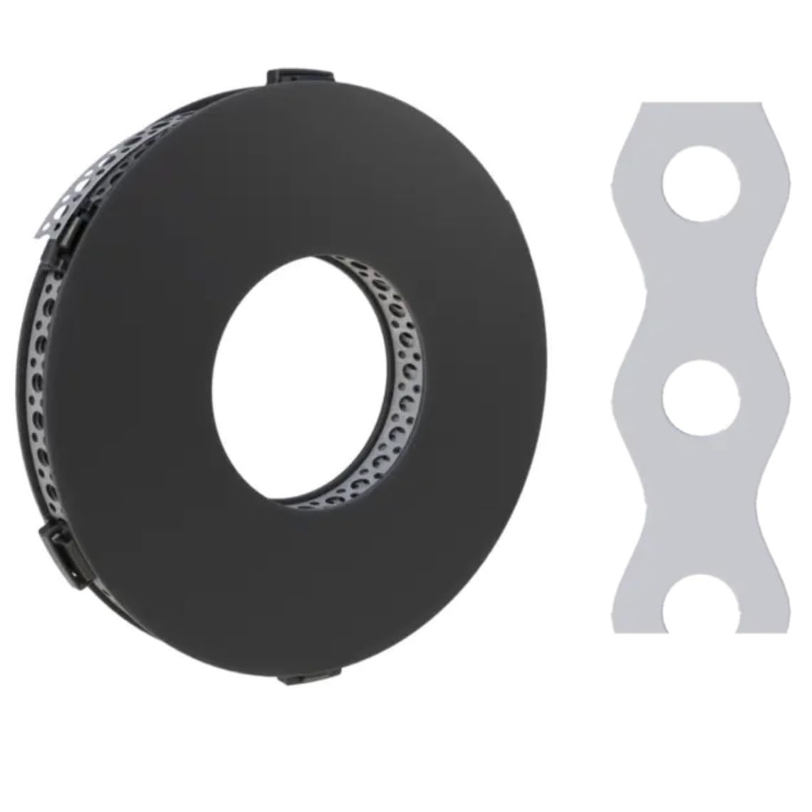17mm x 0.7mm Multi Purpose Perforated Fixing Band Thin Galvanised Steel Strap Banding Perforated Tape Roll TM12 (10 Metres) K14BCD