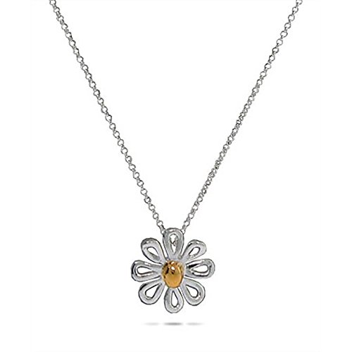 Sterling Silver Daisy Pendant