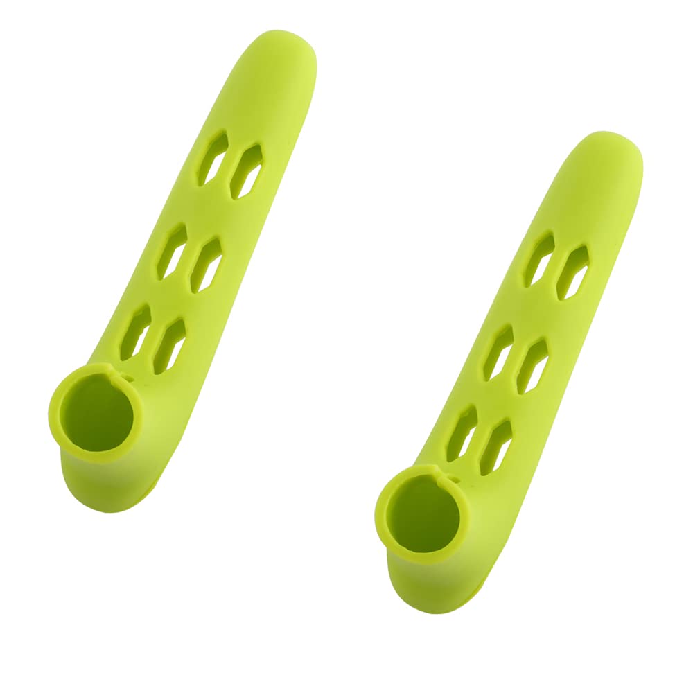 Door Handle Protector, 2 Pack Anti-Collision Protective Handle Covers for Kid, Children Safety in Green