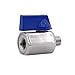 DERNORD Stainless Steel Mini Ball Valve NPT Thread (1/8