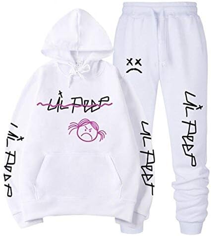 Lil Peep Hoodies Sweatshirt Sweatpants Black White Multicolored Colorful Cotton Unisex Cry Baby 1