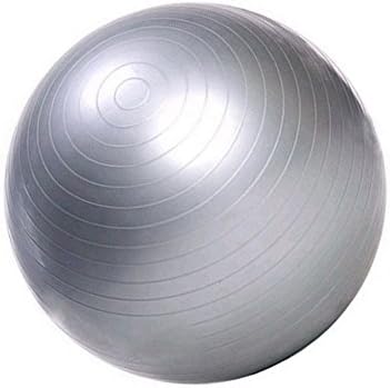 Aliglow Exercise Ball with Pump , Anti-Burst and Anti-Slip Professional Quality Design ( Swiss Yoga Therapy Pilates Balance Birth Balls )