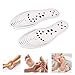Mindinsole Acupressure Magnetic Insoles Massage Foot Massaging Insole Reflexology Pain Relief Washable and Cuttable for Men and Women (Size:US M(4.5-12.5) W(6-14))