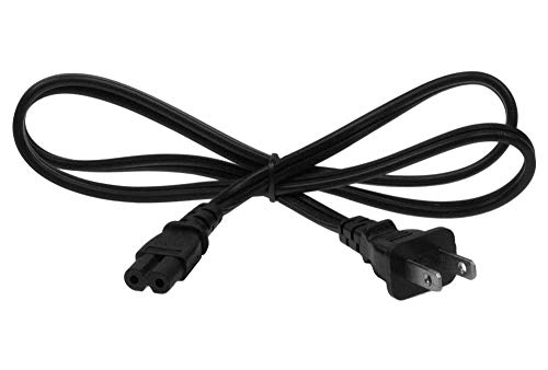 SF Cable NEMA 1-15P to C7 Non-Polarized Power Cord, 10 feet - 18 AWG