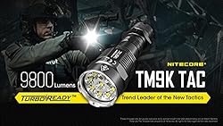 NITECORE TM9K TAC Type-C USB Rechargeable
