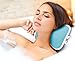 Luxury Non-Slip Spa Bath Pillow by Home Prime Fits Any Bathtub/Hot Tub/Jacuzzi with 2 Strong Suction Cups - Large & Soft, Shoulder & Neck Support. with a LOOFAH Sponge.