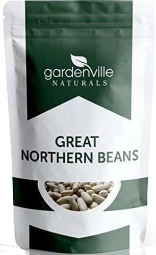 Gardenville Naturals Dried Great Northern Beans 16 Ounce 5 Pack (Total 5 pounds)