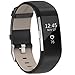 For Fitbit Charge 2 Bands Leather,Henoda Replacement Strap for Fitbit Charge 2 Women Men Large Small