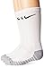 NIKE Kids' Unisex Everyday Max Cushion Crew Socks (3 Pairs), White/Wolf Grey/Black, Medium
