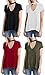 ZESICA Women's Summer Casual Short Sleeve Choker T shirt Tops