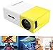 Mini Video Projector - XINKSD YG300 Portable Full Color LED LCD Video Projector for Children Present, Video TV Movie, Party Game, Outdoor Entertainment with HDMI USB AV Interfaces and Remote Control
