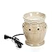 Hosley's Large Ivory Ceramic Electric Fragrance Warmer. Ideal Gift for Wedding, Special Occasion, Spa, Aromatherapy, Reiki Use with Hosley Brand Wax Melts/Cubes, Essential Oils, Fragrance Oils W9