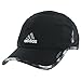 adidas mens Adizero 2 Relaxed Performance Cap, Black/Black Energy Print, One Size