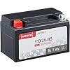 Accurat motorfietsaccu YTX7A-BS 7 Ah 130 A 12V gel-technologie startaccu in OEM-kwaliteit cyclusvast veilig opbergbaar…