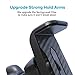 APPS2Car Adjustable Car Vent Phone Mount, with Expandable Spring-Loaded Grip, Universal Strong Hold Air Vent Cell Phone Holder for Car with Super Sturdy Grips, Fit with iPhone and Other Android Phones