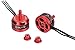 DLFPV 4pcs DL2205 2300KV Brushless Motor for FPV Drone Racing Quadcopter 2CW 2CCW in Red