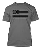 Three Percenter Flag Men's T-shirt (2XL, CHARCOAL)