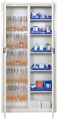FireKing 72MSC-RWT Medical Storage Cabinet-Cam Lock, 72H x 36W x 15D inches