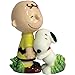 Westland Giftware Peanuts Magnetic Snoopy Hugging Charlie Brown Salt and Pepper Shaker Set, 3-1/2-Inch
