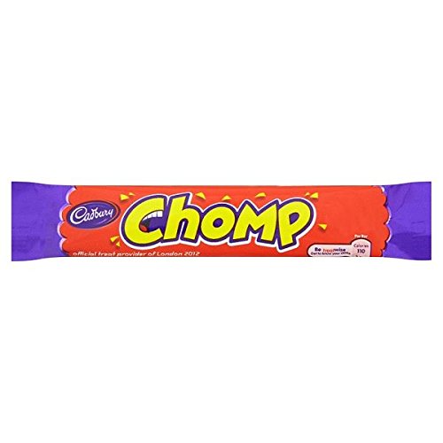Cadbury Chomp 60 x 23.5g Bars (Bulk Buy), Milk Chocolate, 23.5g