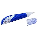 Saya Soft & Fine Metal Tip Correction Pen Whitener 12 ml Fluid Liquid Pen Ink Eraser Pack of 1 - Blue