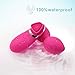 Bullet Vibrator - Kegel Weights Ball,Dual 10 Speeds Remote Control Ben Wa Kegel Exercise Balls Cordless Rechargeable Waterproof Electric Massager (Rose red)