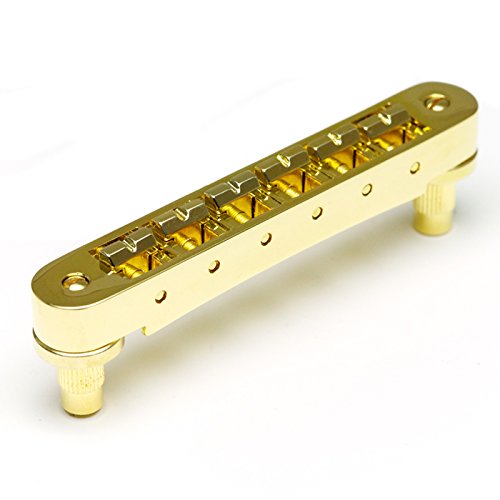 Graph Tech ResoMax NV1 Guitar Bridge for 4mm Posts Gold