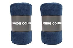 FOHOG Collection Flannel Fleece Silky Soft Throw