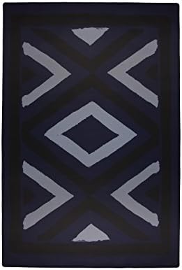 Tribe West Baby Playmat Easy Clean Large Non-Toxic Activity Floor Mat for Crawling Babies, Toddlers, Boy or Girl, Natural Rubber, Durable, Indoor and Outdoor, Designed With Artisans (Arusha Shanga)