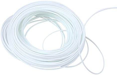 Cannan 3D Pen Filament Refills 3D Printing Pen Filament 1.75mm PLA 82 Feet for PACKGOUT, MYNT3D, Soyan, DeWang, Scribbler 3D Doodler Pen (Filament -White, PLA Filaments)