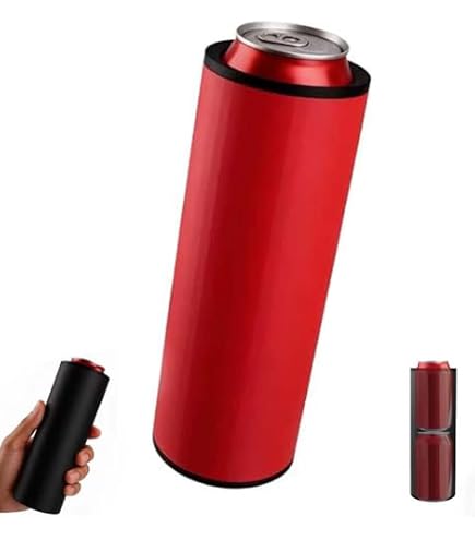 Double Tactical Reload Can Holder – Ultra Chill System For 12oz Cans, Slim Dual-Beverage Cooler For Beer & Soda, 3D-Printed
