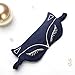 Novelty Eye Mask for Sleeping, 100% Natural Silk Sleep Mask & Blindfold for Women Girls, Sexy Fox Night Eye Shade Cover, Light Soft and Comfortable Sleeping Aid with Adjustable Strap (Blue)