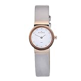 Skagen Women's 358XSRLT Quartz Stainless Steel White Dial Watch