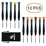 Eyeglass Screwdrivers Repair kit 11Pcs Precision Repair set for Glasses, Electronics and Watch Repair