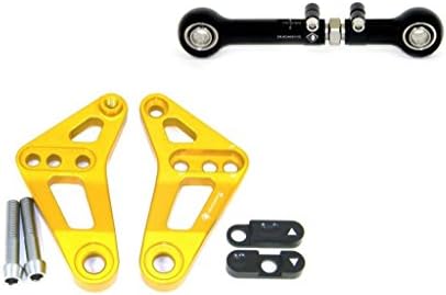 Ducati 899 1199 (Only S/R Model) Panigale Ducabike Adjustable Height Suspension Rear Link Gold