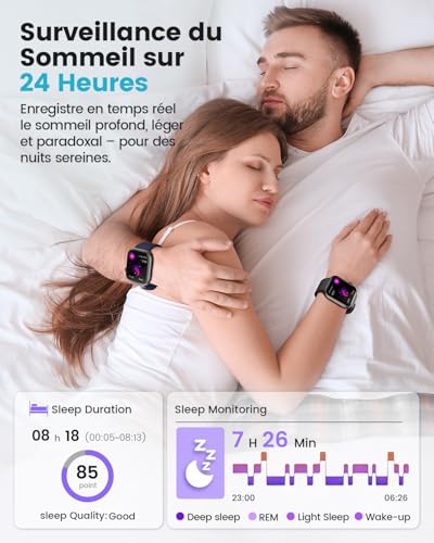 2026 New Men's Smart Watch with ECG, HRV, Blood Pressure, 1.97 Inch AMOLED Health Watch with 24H Heart Rate Tracking, SpO2, Sleep Tracking, BMI, iOS Android