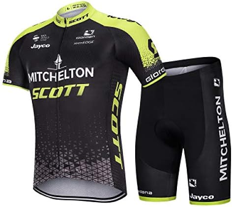 YDJGY Jersey Short Sleeve Suit, Men and Women Summer Breathable and Quick-Drying Road Mountain Bike Clothing Shorts