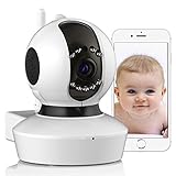 Home IP Camera Wireless Security Surveillance Dome Camera Baby Monitor with 720P HD Night Vision by YOOFOSS