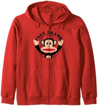 Amazon.com: Paul Frank Julius The Monkey Big Face Zip Hoodie
