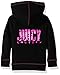 Juicy Couture Baby Girls' 2 Piece Hooded Jacket and Jog Pant Set, Black, 12 Months