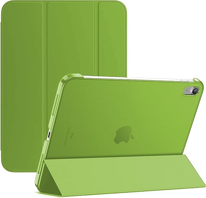 Flip Folio Smart Case For iPad Mini 7th Generation Mini (A17 Pro) 2024 & iPad Mini 6th Generation 2021, Magnetic Stand Cover, Ultra Slim Lightweight Auto Sleep/Wake Support (Green)