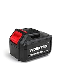 WORKPRO - Kit de herramientas eléctricas inalámbricas recargables con bolsa de herramientas