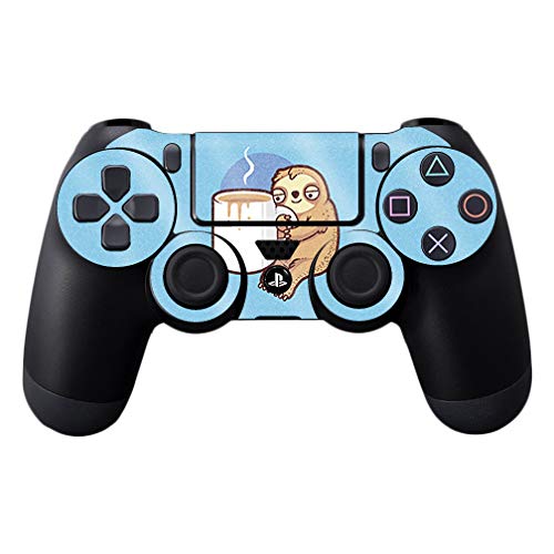 MightySkins Glossy Glitter Skin for Sony PS4 Controller - Good Morning Sloth |…