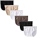 Ellen Tracy Women's 6 Pack Seamless Flawless Fit Hipster Panty