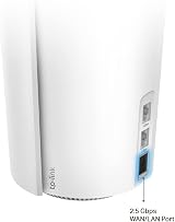 TP-Link Deco X95 AX7800 WiFi 6 Tri-Band Mesh Unit Add-on 2.5Gbps Ports view 5
