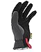 Mechanix Wear FastFit Work Gloves - Anti-Slip & Abrasion Resistant Heavy Duty Gloves - Touchscreen Compatible - Vibration Damping - Multipurpose Use - Small - Black