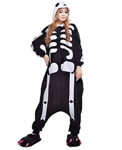 Cosplay Costumes Kigurumi Anime Skulls Outfits Adults Pajamas Onesie