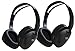 BOSS Audio Systems BV12.1MCH 12.1 Inch Flip-Down Car Monitor - DVD, CD, MP3, USB, SD, FM Transmitter, Black Grey Tan Interchangeable Housings, 2 Dual-Channel Wireless Headphones, Wireless Remote