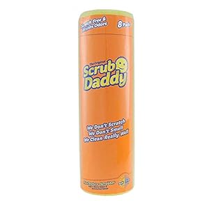 Scrub Daddy Originele krasbestendige spons, geel, (1×4,54gr)
