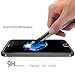 iPhone 7 Screen Protector - LOVPHONE Screen Protector [Tempered Glass] 0.33mm Ultra-thin Crystal Clear Glass Screen Protector and Full Screen Protective
